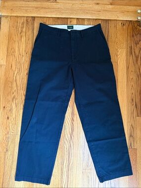 J. Crew 32 x 30 - Classic Men's Navy Chino Pants